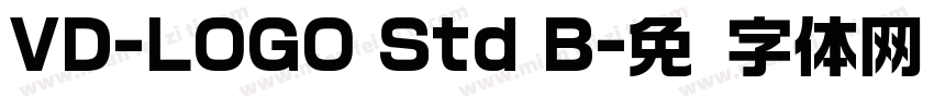 VD-LOGO Std B字体转换